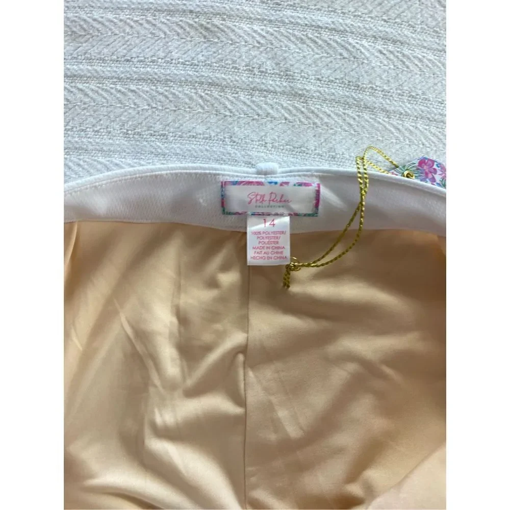STELLA PARKER WOMEN’S SIZE 14 WHITE FULLY LINED SHORTS